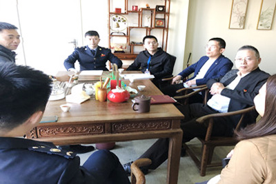 “春风行动”--税务局走访乐虎lehu游戏科技